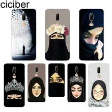 ciciber Muslim Islamic Gril Phone Case For Oneplus 7 Pro 6 5 T Soft TPU Back Cover Clear Coque for 1+7 Pro 1+ 6 1+5 T Fundas