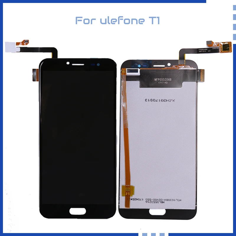 

For Ulefone T1 LCD Display+Touch Screen Digitizer Phone complete Parts For Ulefone T1 Screen LCD Free Tools