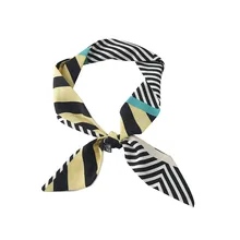 Bowtie галстук для платье-рубашка аксессуар узкий прямоугольник шифона шеи галстук для Unifrom Колледж Bank Hotel Cravate моды воротник