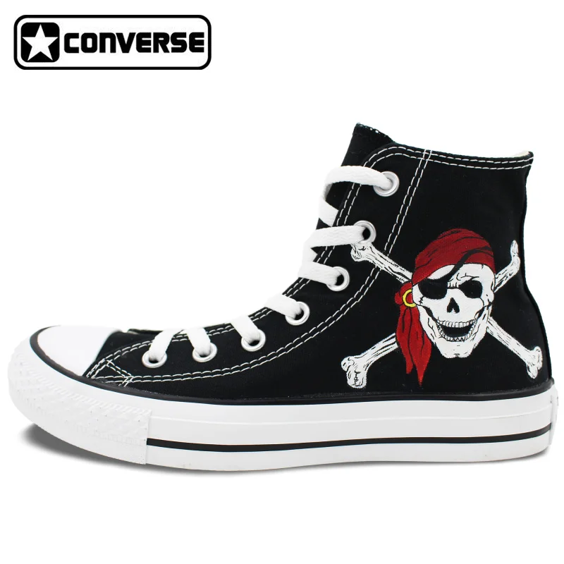 Prix pour Hommes Femmes Converse All Star Garçons Filles Chaussures Pirates des Caraïbes Crâne Conception Chaussures Peintes à la main Personnalisé Unique Cadeaux Prix pour Hommes Femmes Converse All Star Garçons Filles Chaussures Pirates des Caraïbes Crâne Conception Chaussures Peintes à la main Personnalisé Unique Cadeaux