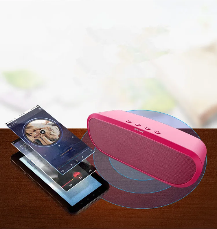 Multi function dual speaker stereo Bluetooth speakers wireless speakersin Portable Speakers