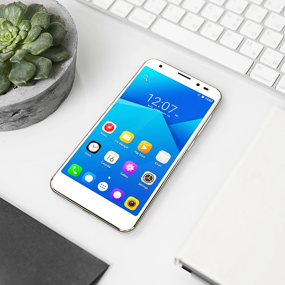  HOT YUNTAB white 5inch S505 Android6.0 4G Unlocked Smartphone Quad-core 2GB+32GB support Dual SIM c