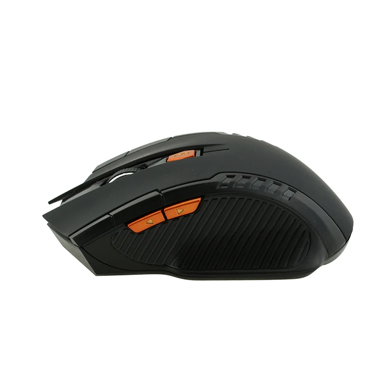 Ratón óptico inalámbrico 2.4G Bts, accesorio con 6 botones, receptor de USB, 1600DPI, 10M, para ordenador portátil y videojuegos - Imagen 5