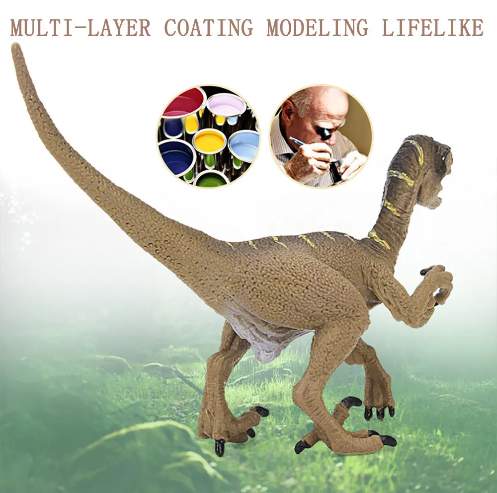 Игрушки-Динозавры Многоцветный Обучающие игрушки для детей пиратский модель дракона детская модель динозавра F415