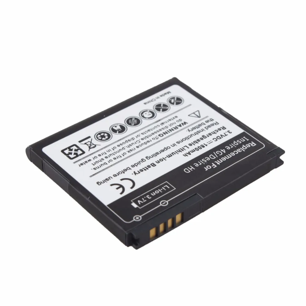 Aliexpress.com : Buy 1PCS 1600mAh Phone Replacement Backup Battery For HTC  Desire HD A9191 G10 Inspire 4G Ace BD26100 T8788 Phone Celular Bateria from  ...