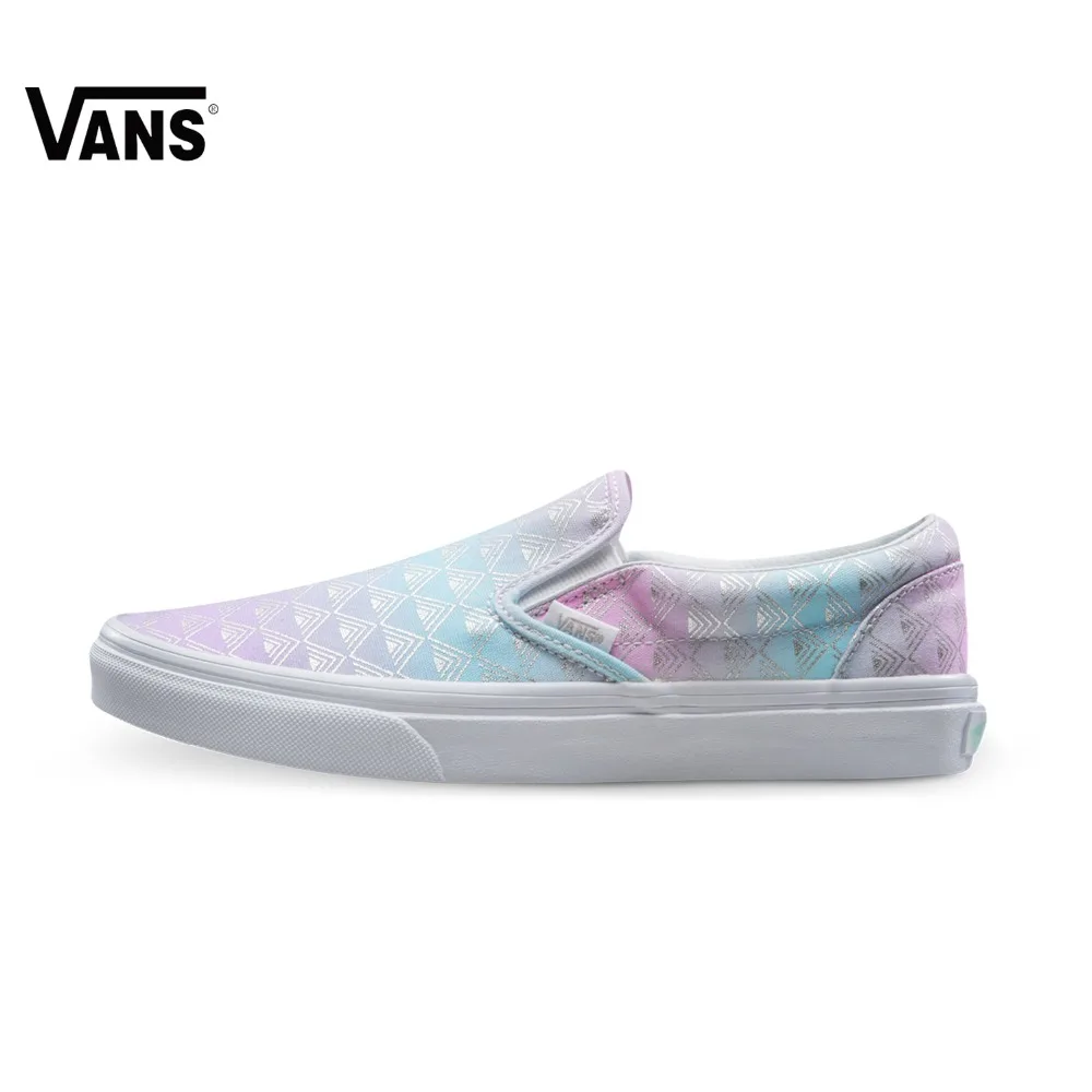 

Original Vans Sneakers New Low-Top Candy Color Women's Skateboarding Shoes Elastic Band Sport Shoes Canvas Shoes Women Sneakers