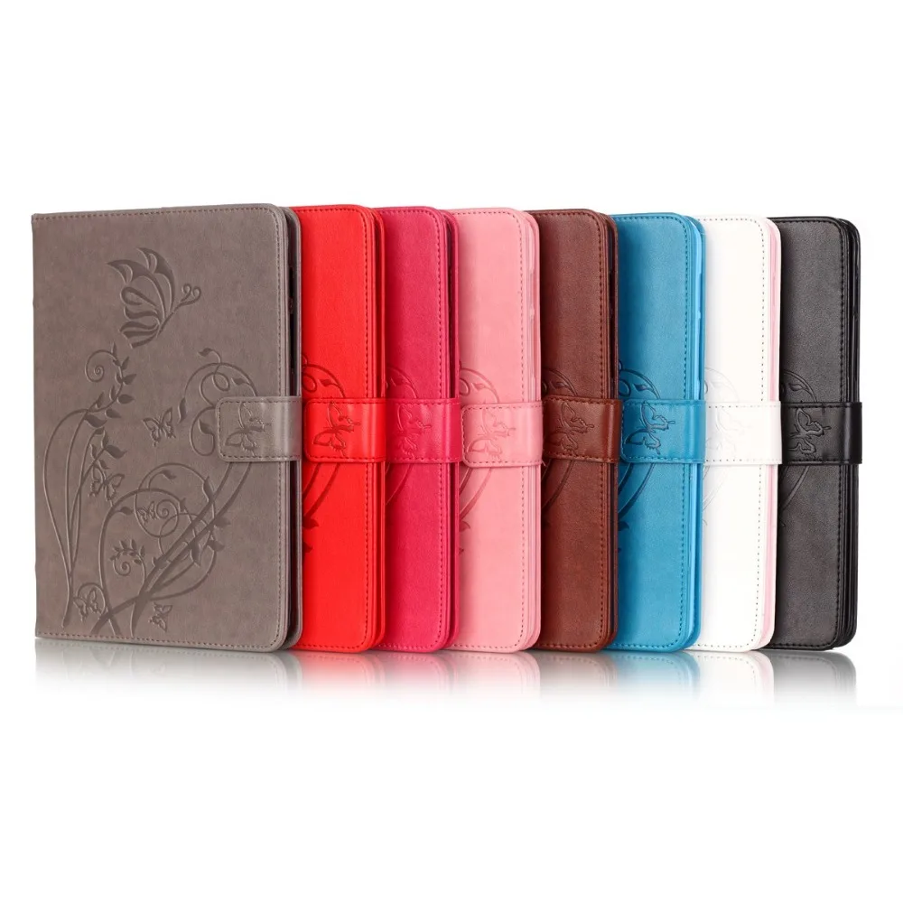 

9.7" Smart Case for iPad Pro 2016 Tablet Cover for iPad 7 Shell Tablet Cases Auto Wake up Sleep Function PU Leather +PC Flip Bag