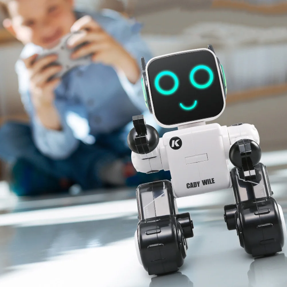 Пульт дистанционного управления Интеллектуальный робот игрушка Голосовая активированная Интерактивная Запись Поющая танцевальная рассказка детские игрушки