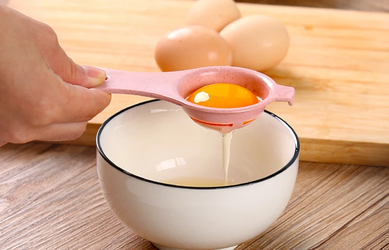 Разделители яиц пластиковые яйца сепаратор белый желток просеивание яиц разделители яиц кухонная домашняя принадлежность обеденный гаджет для приготовления пищи 4 цвета