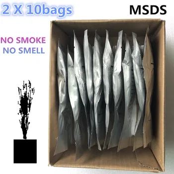 

20bags Ti Powder Material 200g/bag for Cold Spark Machine Fountain Fireworks Use for Wedding Stage MSDS Certificate