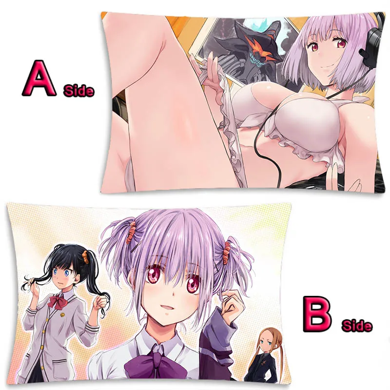 Аниме SSSS. GRIDMAN Hibiki Yuta Takarada Rikka Shinjo Akane обнимает тело Наволочки Чехол Otaku Подушка Наволочка 2WAY 35x55 см