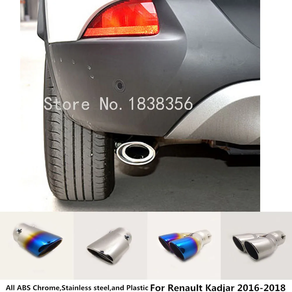 Глушитель для Renault Kadjar 2016 2017 2018 2019 внешний торцевой глушитель выпускная труба из