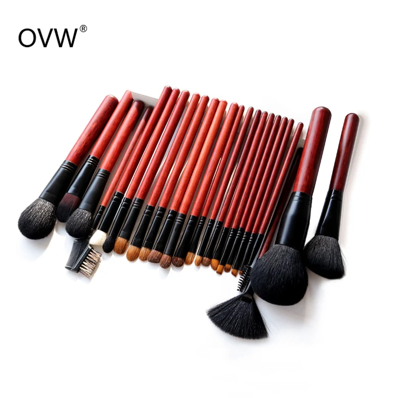 Conjunto de Escova de Maquiagem de Ovw Pincéis de Maquiagem Conjunto de Maquiagem Pincel de pó Kit de Ferramentas Profissional Pinceaux Maquillage Beleza Cosméticas