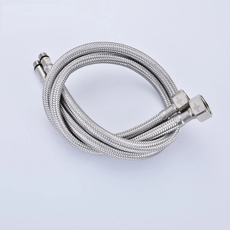 

2018 New SHAI Basin Faucet Plumbing Hoses Kitchen Lavatory Faucet Single Head Hot And Cold Water Inlet Pipe