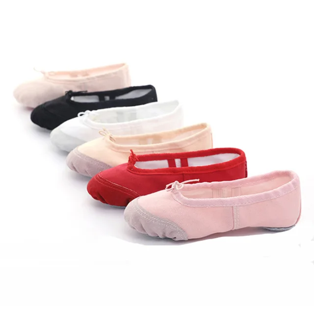 USHINE-Zapatillas de Yoga con cabeza de cuero para niños y mujeres, zapatillas de tela de EU22-45 para Yoga, gimnasio, Ejercicio en interiores, zapatillas de Ballet USHINE-Zapatillas de Yoga con cabeza de cuero para niños y mujeres, zapatillas de tela de EU22-45 para Yoga, gimnasio, Ejercicio en interiores, zapatillas de Ballet