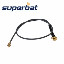 Superbat RF коаксиальный кабель IPX/u. fl объектив штекер mcx вилка правый угол помощью соединительного кабеля 1,13 мм(20 см