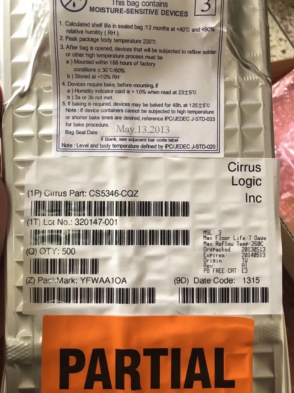 

2PCS/LOT CS5346-CQZ QFP-48 CSCIRRUS IC ADC 24BIT SRL 192KHZ 48-LQFP