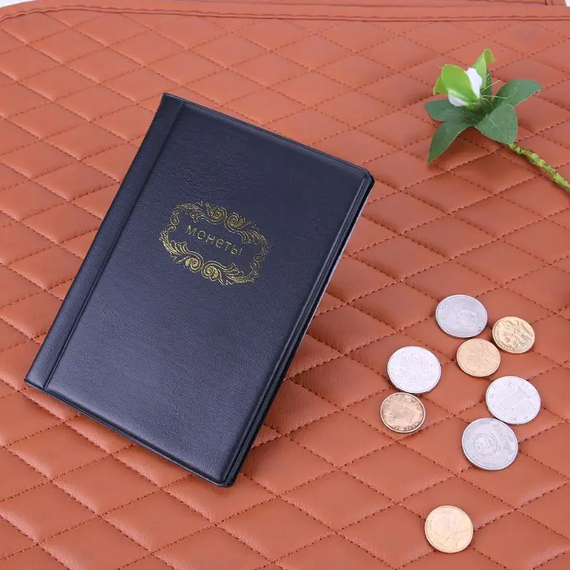 120 Coin Storage Album Book Pockets Coins Album Collection Book Mini Penny Collecting Coin Holders for Collector Gifts Supplies 120 Coin Storage Album Book Pockets Coins Album Collection Book Mini Penny Collecting Coin Holders for Collector Gifts Supplies