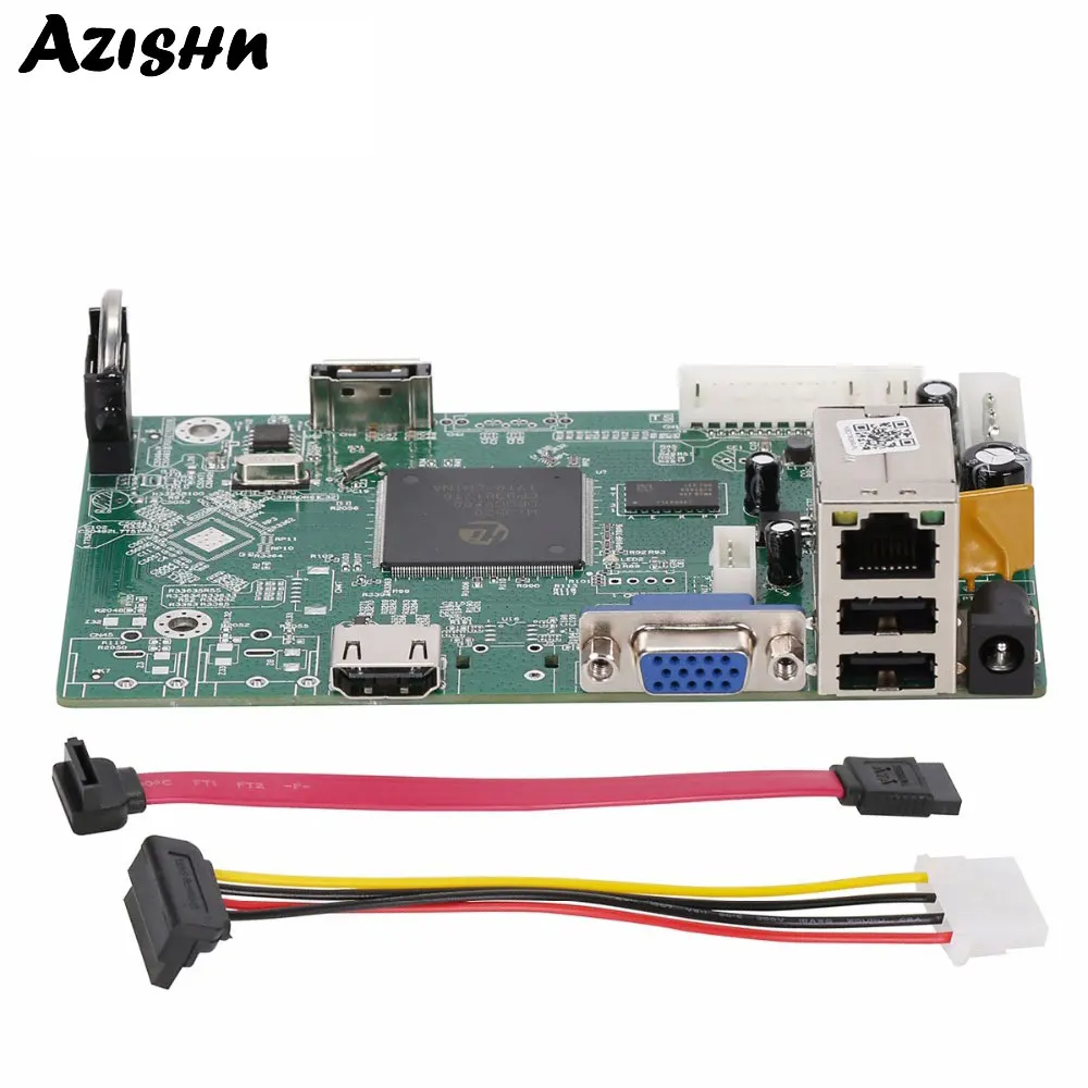 AZISHN FULL HD 1080 P 8CH CCTV NVR ONVIF HI3520D модуль P/12CH 960 H.264 HDMI Выход домашнего наблюдения Системы