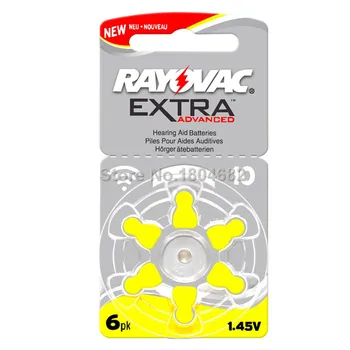 

60 PCS RAYOVAC EXTRA Zinc Air Performance Hearing Aid Batteries A10 10A 10 PR70 Hearing Aid Battery A10 Free Shipping