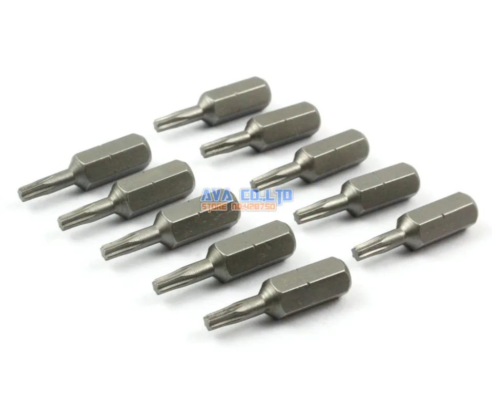 Inserto Torx Tx 25 mm misura T10 Maurer Plus Set 2 Pz