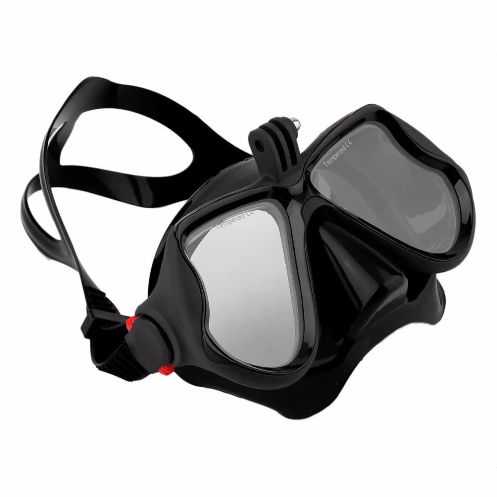 Hot Dropship Professional Underwater Camera Diving Mask Scuba Snorkel Swimming Goggles for Xiaomi SJCAM Sports Camera