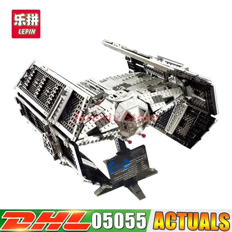 

LP 05055 Star Series Wars The Rogue One USC Vader TIE Advanced Fighter Set Building Blocks Bricks Compatible legoings 10175