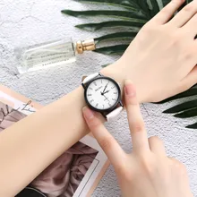 MEIBO Beautiful Fashion Simple belt watch ladies Watch Stylish Leather Belt Strap Analog Quartz Watch For 2018 Women Clock