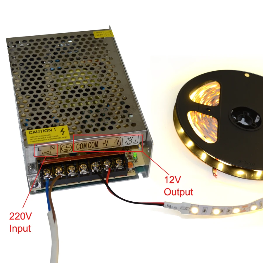 5 м 10 м 15 м 20 м 12 В постоянного тока Светодиодная лента 5050 SMD светодиодный гибкий светильник 60led/M+ 2,4G RF пульт дистанционного управления+ адаптер питания+ комплект усилителя