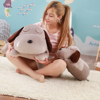 

Cute Plush Lying Dog Toys Lovely Nose and Dog Stuffed Dolls Gifs for Kids and Girlfriend Birthday Present