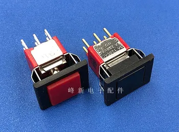 

Original new 100% AF-0079Q27 square 6pin button switch panel open-close self-reset light touch switch key power start