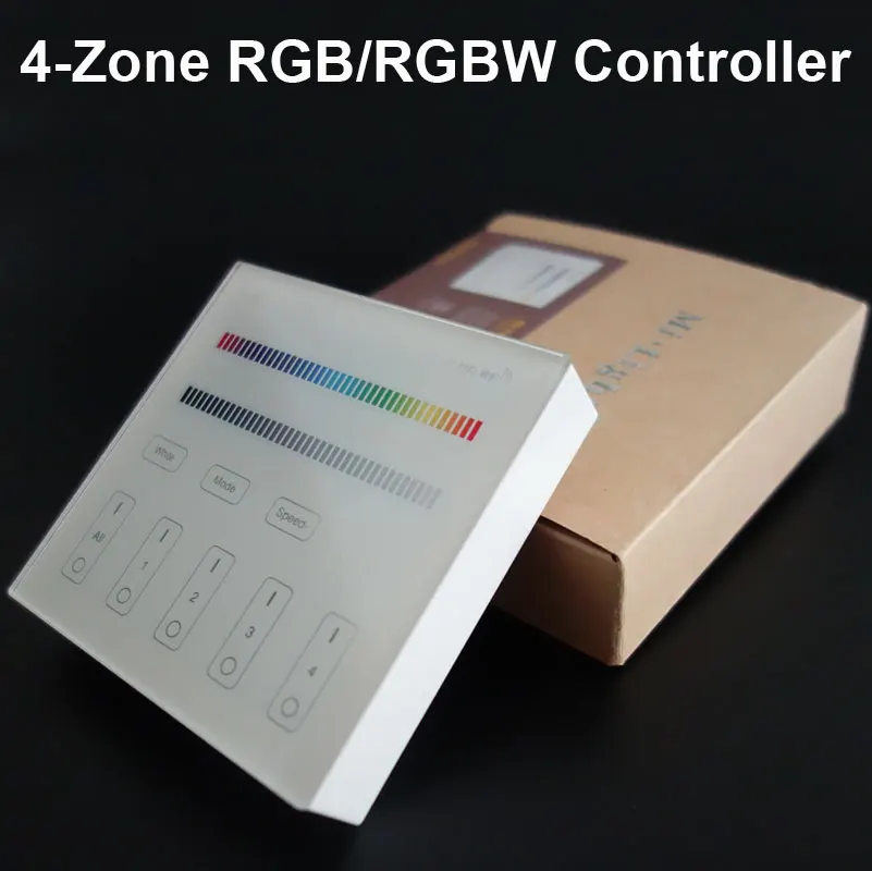 

B3 2.4Ghz Mi Light 4-Zone RGB / RGBW LED Smart Panel Remote Controller