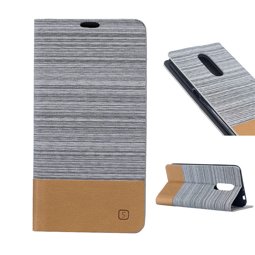 Phone Case For ZTE A910 Luxury Business Canvas Flip blade a910 5.5 Inch PU Leather Back Cover With Card Slots | Мобильные телефоны