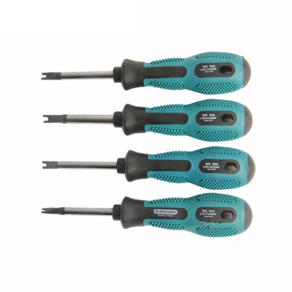 4pcs Professional U Type Screwdriver U Fork Type Screwdriver CRV Multifunctional for Industrial Use 4pcs Professional U Type Screwdriver U Fork Type Screwdriver CRV Multifunctional for Industrial Use