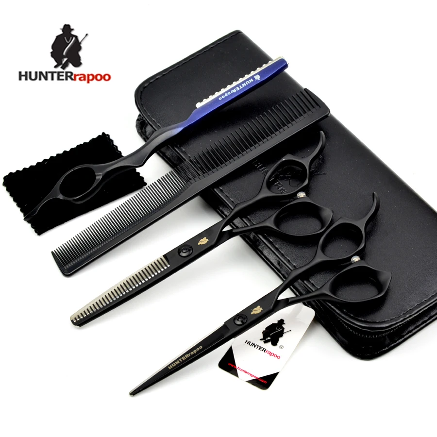

30% Off 6 inch Professional Barber Scissors Cutting Thinning Shears Hair Scissors Set Stainless Steel 440C Haircut Clipper