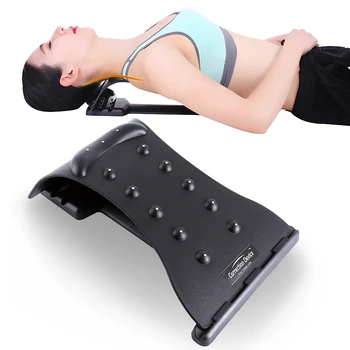 

18 Magnets Magic Needle Stretching Back Massager Lumbar Support Back Stretcher Waist Relax Fitness Equipment Spine Chiropractic