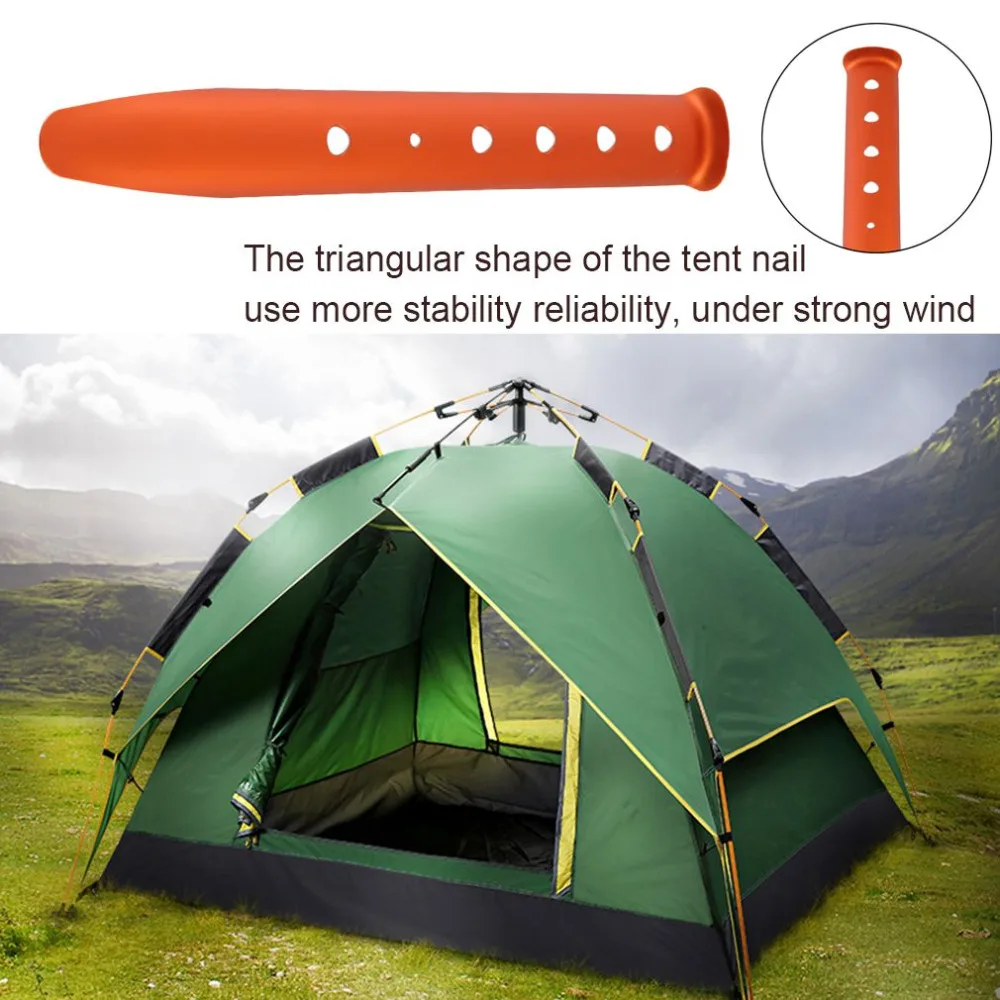 31cm U Shaped Tent Nail Sand Tent Peg Aluminium Alloy Ground Tent Stake