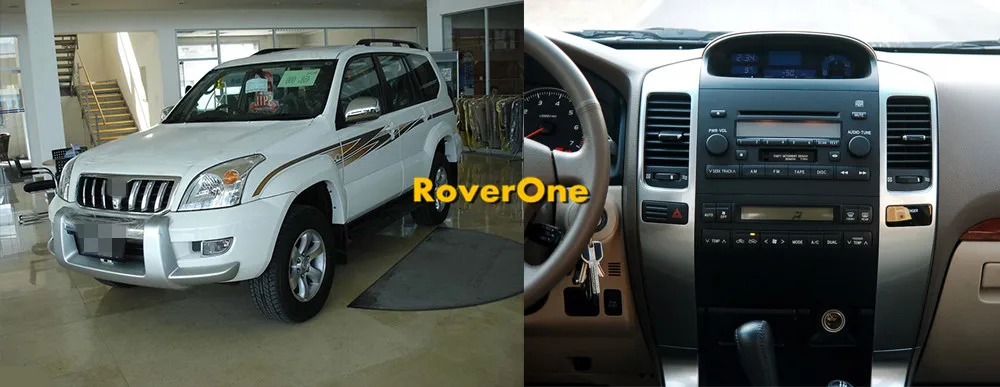 Sale RoverOne For Toyota Prado 120 2004 - 2009 Android 9.0 Autoradio Car Multimedia Player Radio GPS Navigation Head Unit NO DVD 2