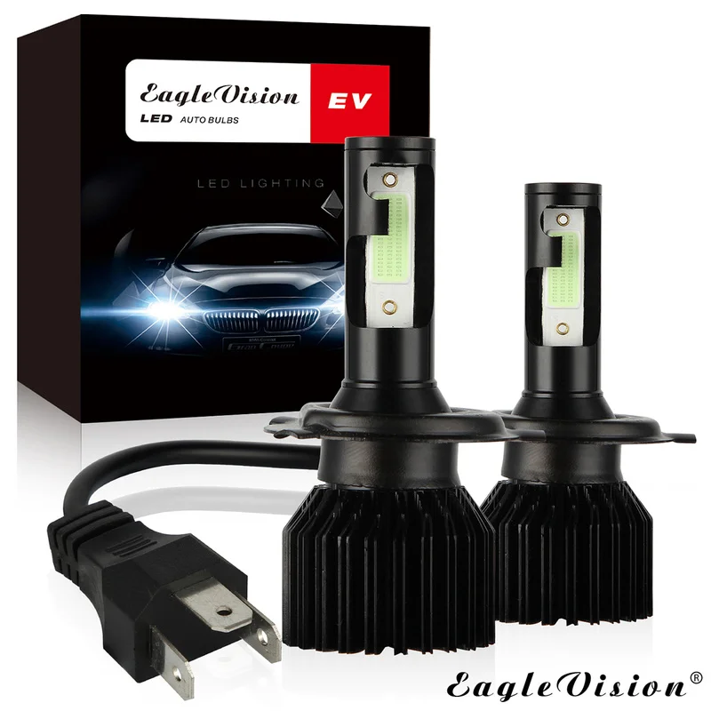 

90W 16000LM Car LED Headlight Bulbs Conversion Kit EV12 H4 H1 H7 H11 Headlamps Kit 9005 9006 Auto Ice Blue Lamps Car Accessories