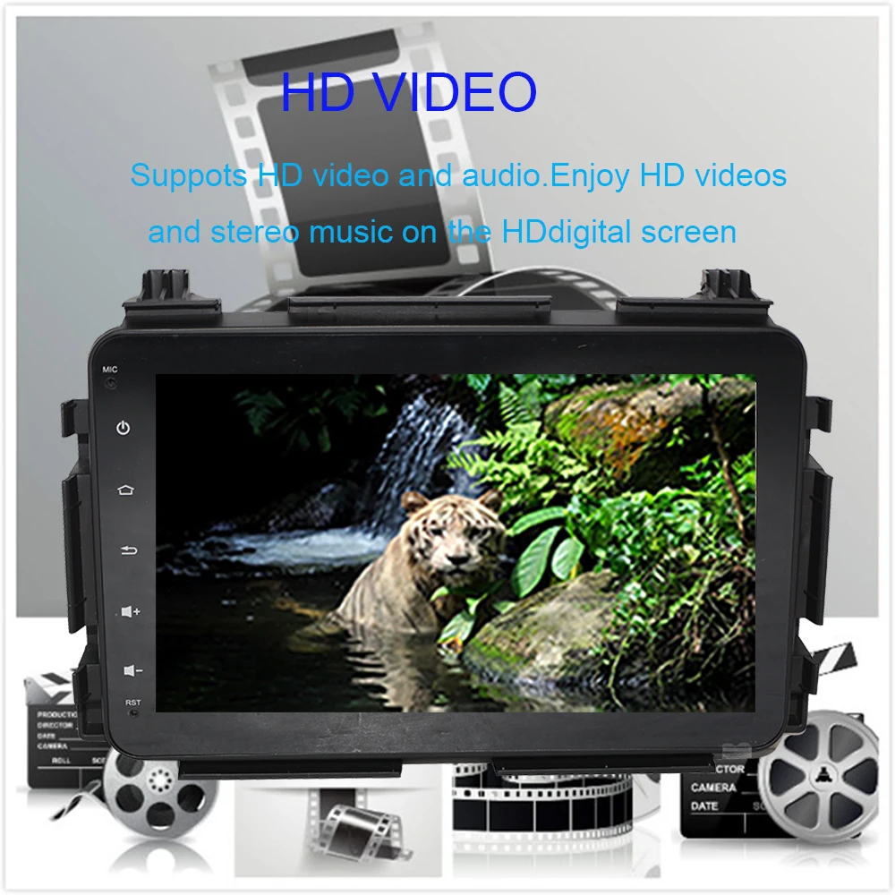 Discount 8" Android 9.0 Car GPS Navi Player for Honda Vezel HR-V HRV 2013-2019 with 4G Octa Core Stereo Multimedia RDS BT WIFI Head unit 2