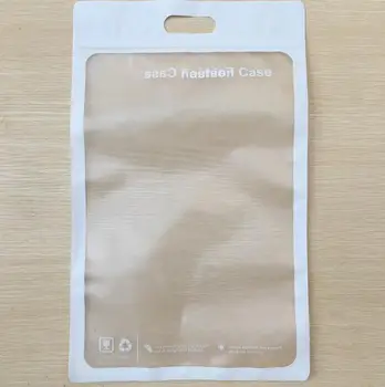 

Larger Size White Plastic Zip Lock Poly Bag Tablet Case Packaging Storage Retail PC Computer Cover Package Pouches For Ipad Air