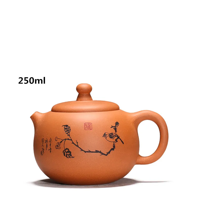 200~ 350 мл аутентичный Исин чайник мастер ручной работы китайский здоровье Фиолетовый Глиняный чайный набор кунг-фу Xi Shi горшок Многофункциональный выбор