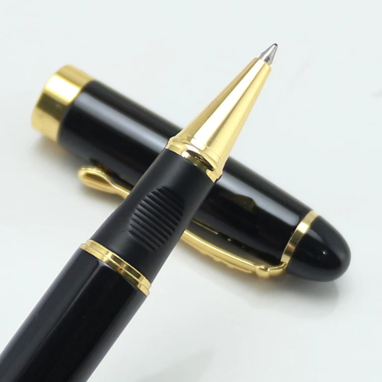 JINHAO X450 Высококачественная Черная шариковая ручка с мерцающими винными бочками