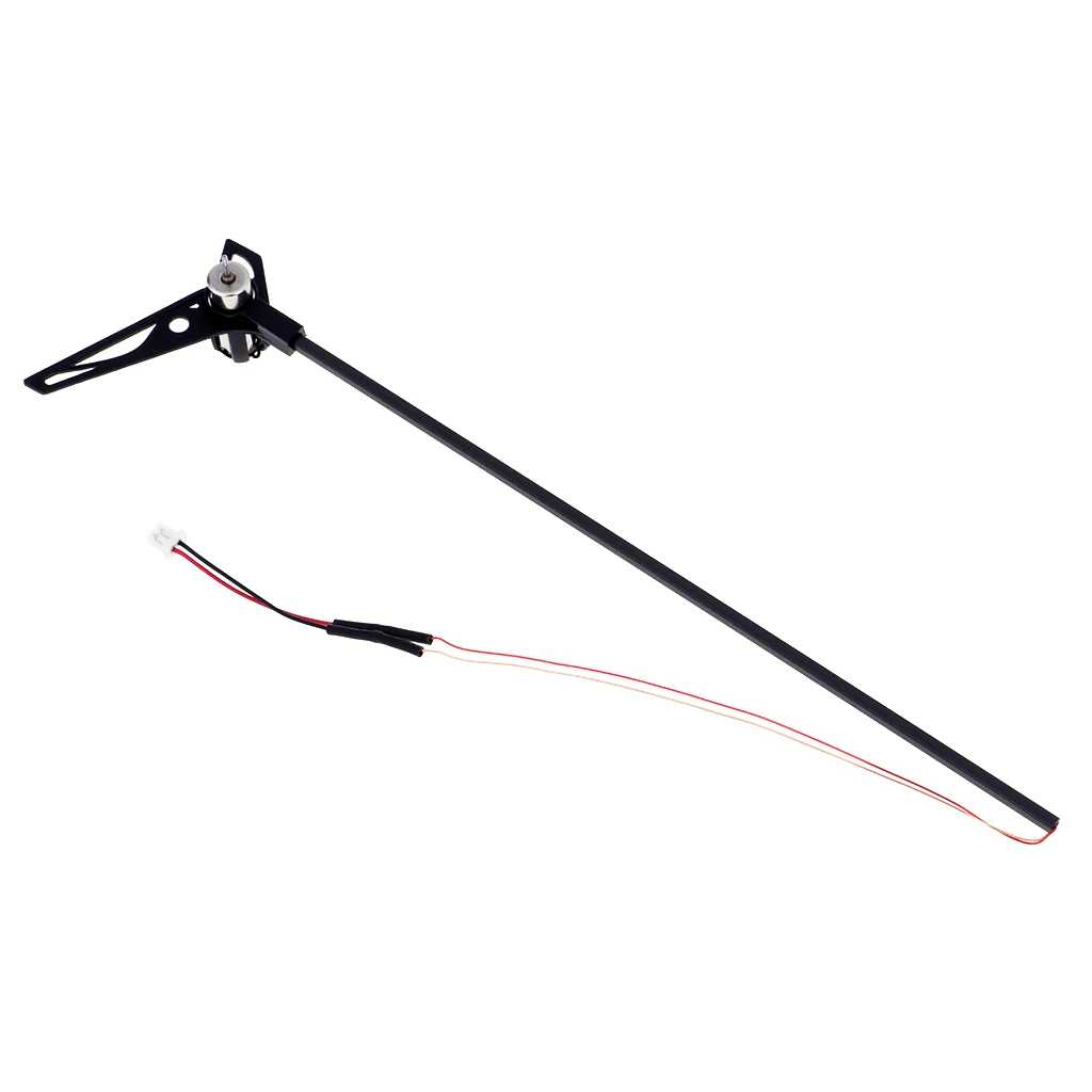 Long Tail Boom Motor Assembly for WLtoys XK K100 RC Heli Helicopter Aircraft