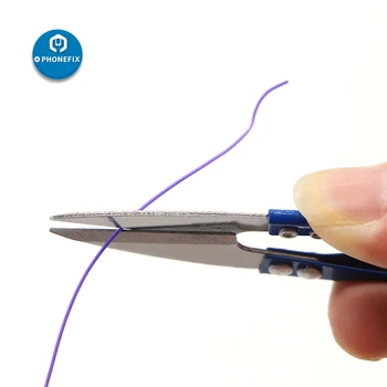 

U Sharpe Clippers Trimming Sewing Scissors Slim Cable Jumper Wire Cutter Snips Handmade DIY Spring Scissors for Cutting Thread