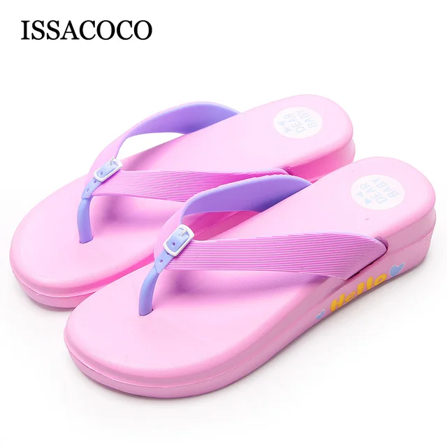 Issacoco 692 1 Summer Women S Flip Flops Slippers Lightweight Soft Issacoco 692 1 Summer Women S Flip Flops Slippers Lightweight Soft Non Slip Eva Bathroom