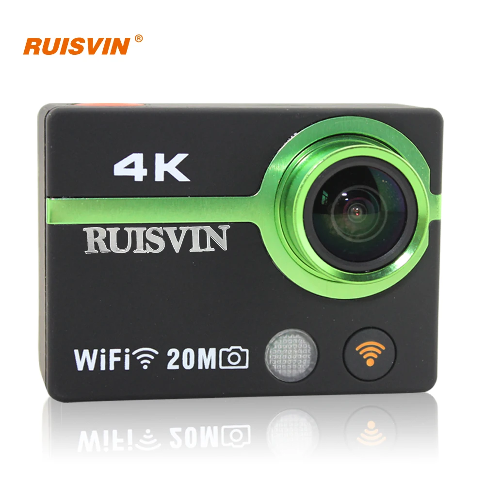 Экшн-камера RUISVIN AT300 Plus Ultra HD 4 K, камера на шлем, 2,0 дюймов, WiFi, Спортивная видеокамера, Full 1080 P, водонепроницаемая камера для дайвинга