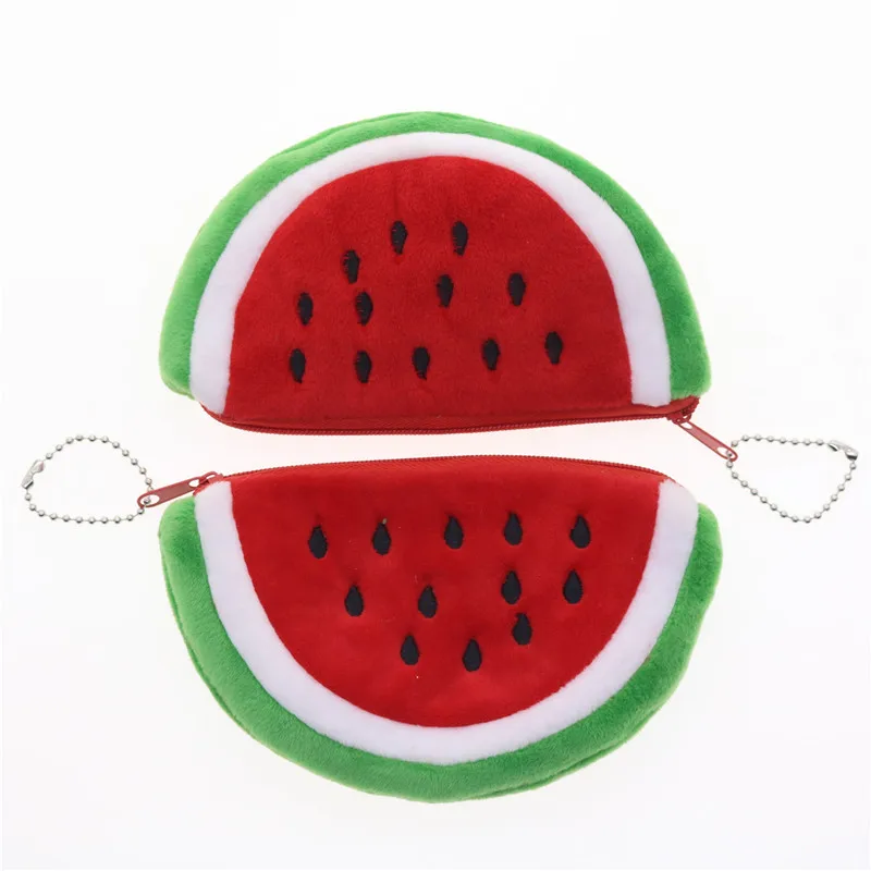 

Newest Practical Big Volume Watermelon Fruit Kids Pen Pencil Bag Case Gift Cosmetics Purse Wallet Holder Pouch School Supplies