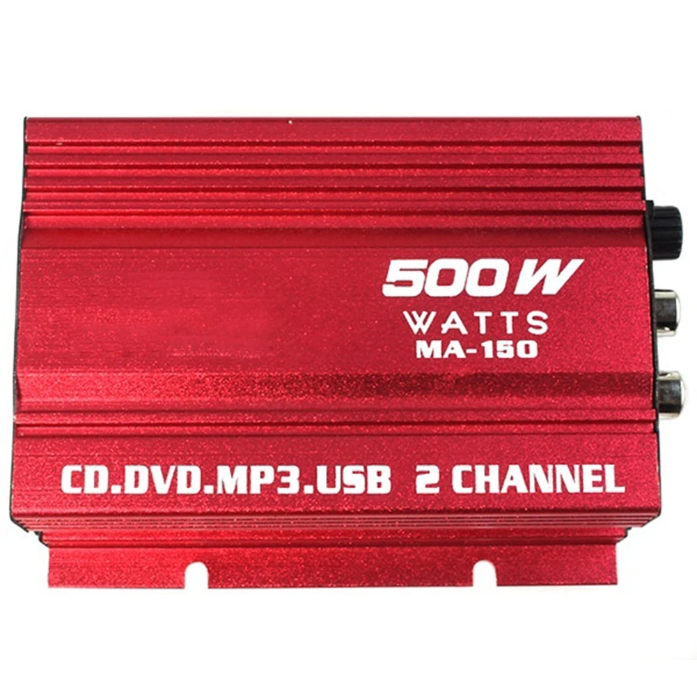 Hi Fi мини Портативный Автомобиль Мотоцикл стерео звук коробка 12 V/20 W усилитель