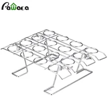 16/12 рожок мороженого держатель кекс конусов Решетка для выпекания торт Дисплей шкаф охлаждения лоток Сушилка "сделай сам" мороженое настольная подставка